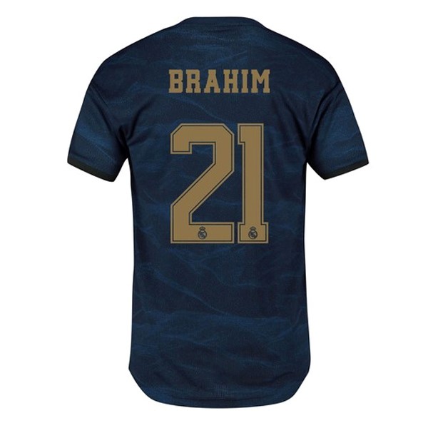 Camiseta Real Madrid NO.21 Brahim Segunda 2019-2020 Azul